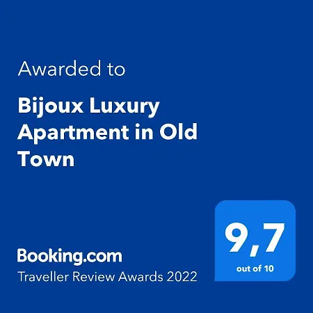 아파트 Bijoux Luxury In Old Town *