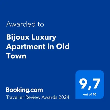 아파트 Bijoux Luxury In Old Town *